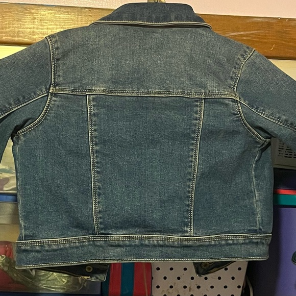 Jumping Beans Size 4t Blue Denim Jean Jacket - Picture 3 of 3